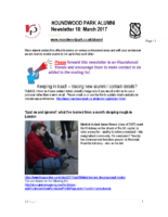 Newsletter 18 : Mar 2017