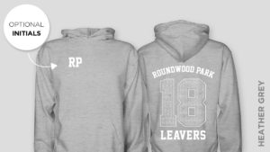 20171114 RPS Leavers Hoodies 2018 Heather Grey