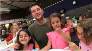 James Paviit & his 3 girls