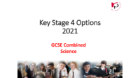 KS4 Combined Science Presentation