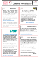 Careers Newsletter May 2021 STEM special