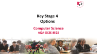 KS4 Options – GCSE Computer Science