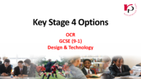 KS4 Options – GCSE Design and Technology