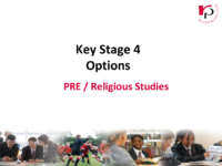 KS4 Options – GCSE PRE-Religious Studies