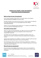 Exam Access Arrangements