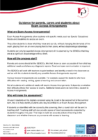25-26 Exam Access Arrangements