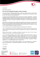 Parent Governor Election April 2026